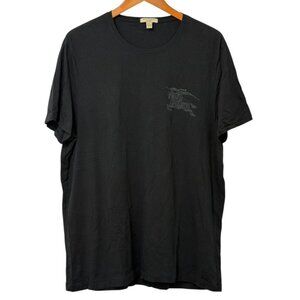 Burberry Brit Men's Black Short Sleeve T-Shirt Crewneck 100% Cotton Size XXL